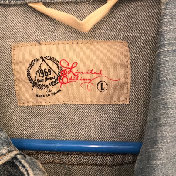 Gap Limited Edition Denim Jean Jacket XL - Picture 3 of 8